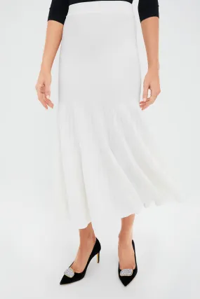 Ivory Anitha Midi Skirt