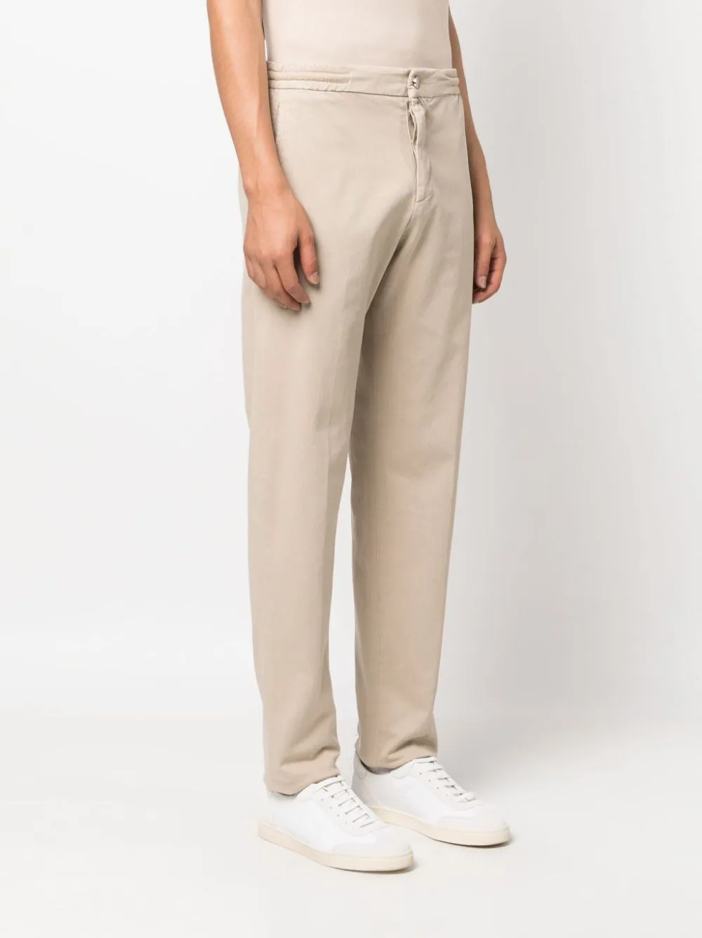 Kiton Trousers Beige