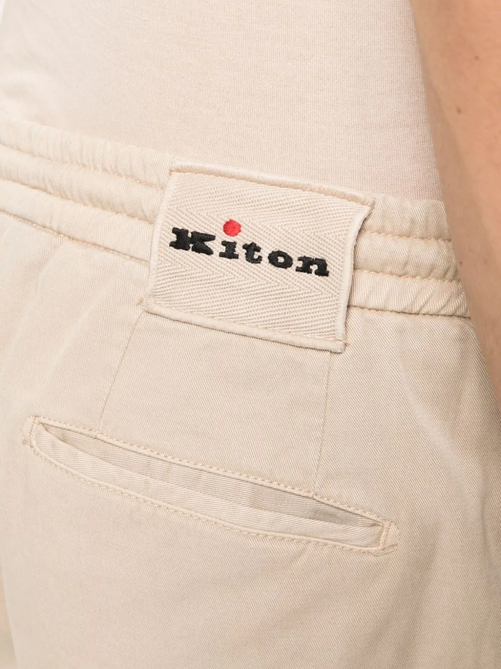 Kiton Trousers Beige