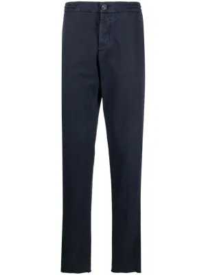 Kiton Trousers Blue