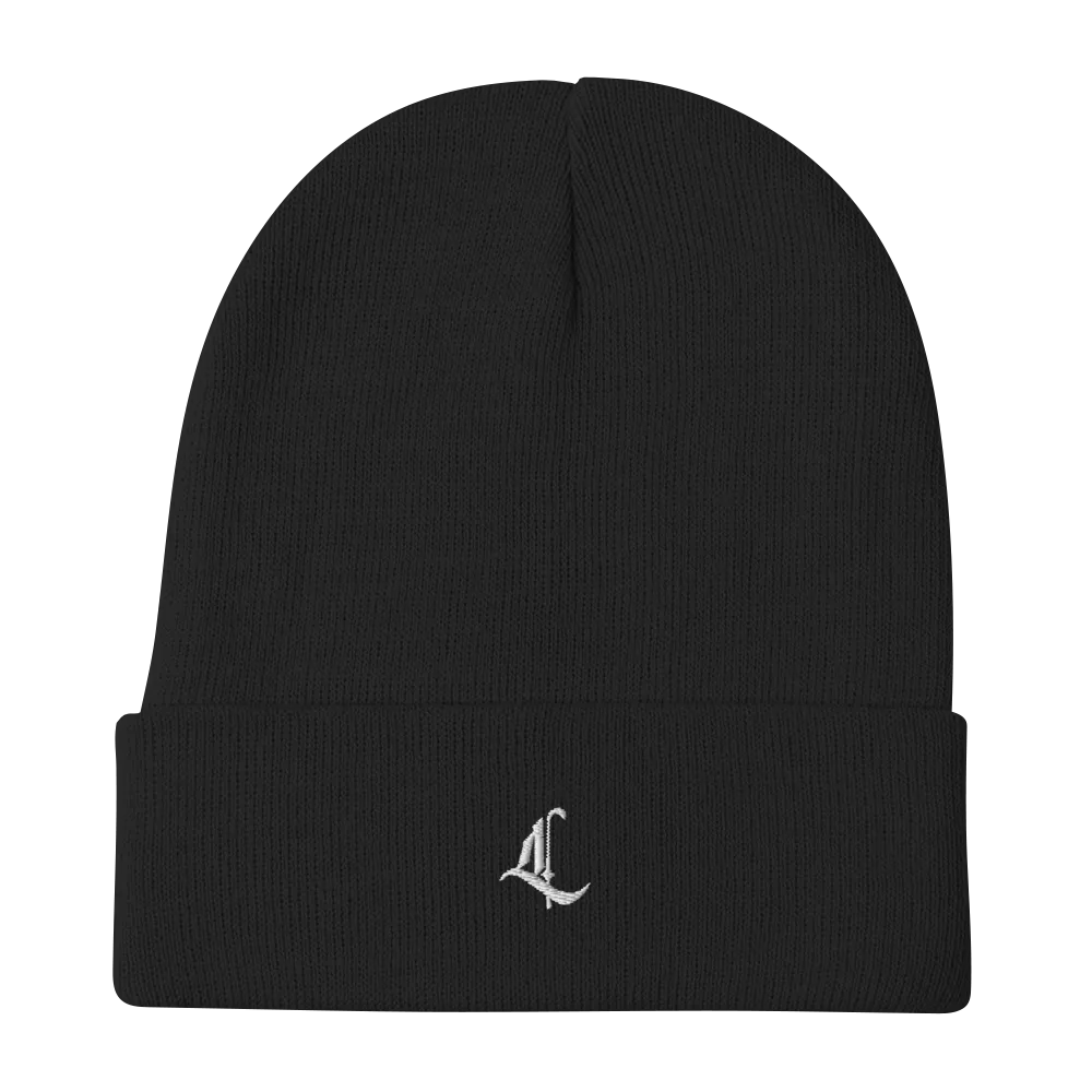 Letterhythm® Signature Logo Embroidered Beanie