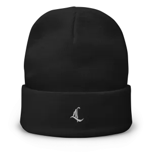 Letterhythm® Signature Logo Embroidered Beanie