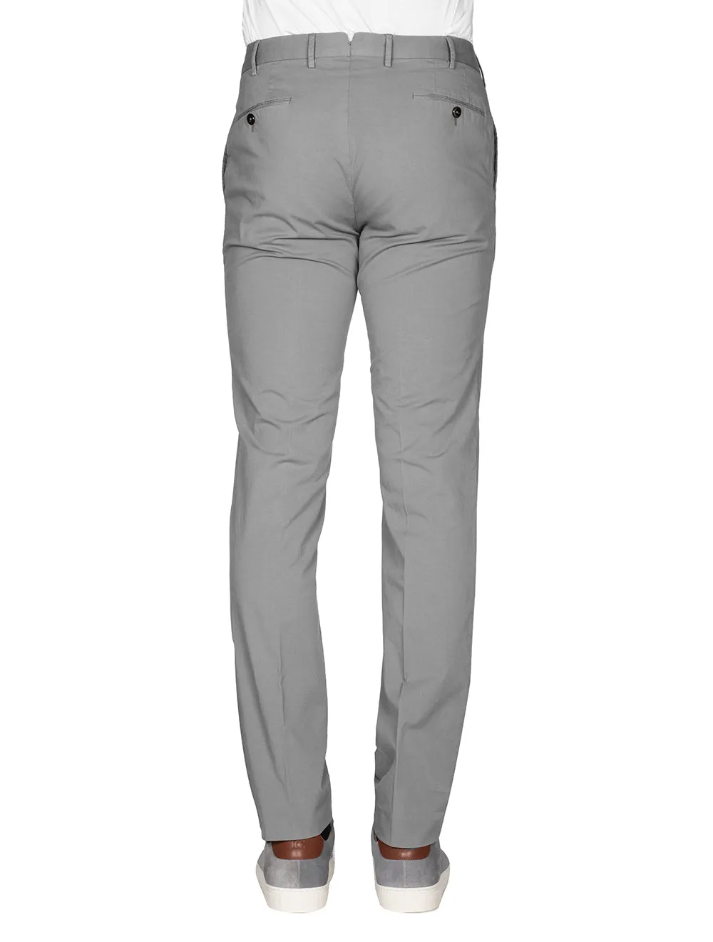 Light Stretch Gabardine Trouser Duck Egg