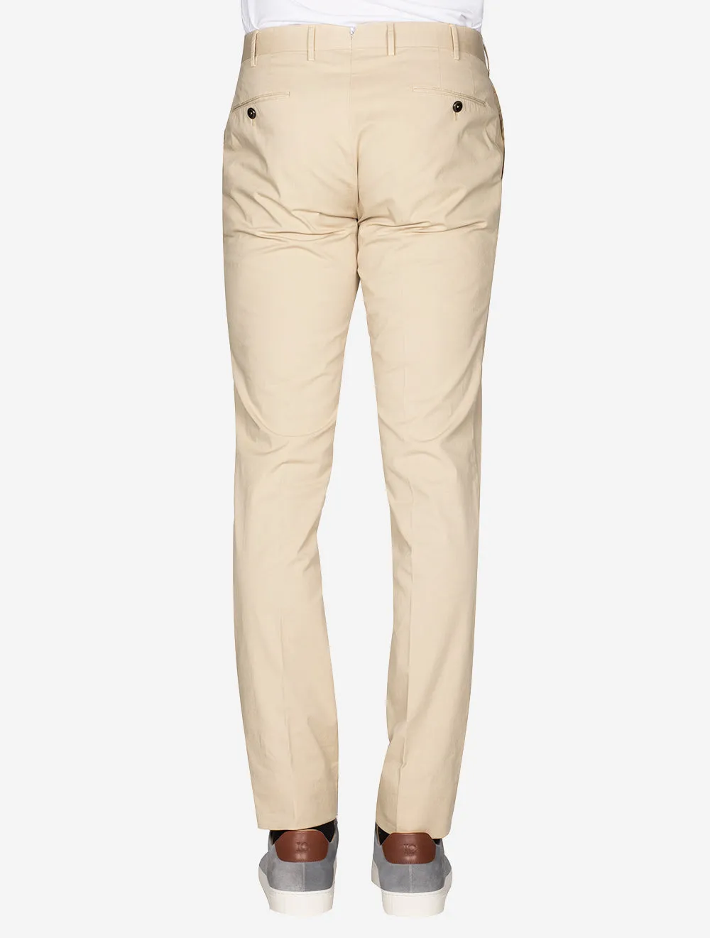 Light Stretch Gabardine Trouser Sand