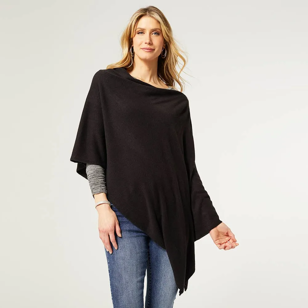 Lightweight Poncho - Black