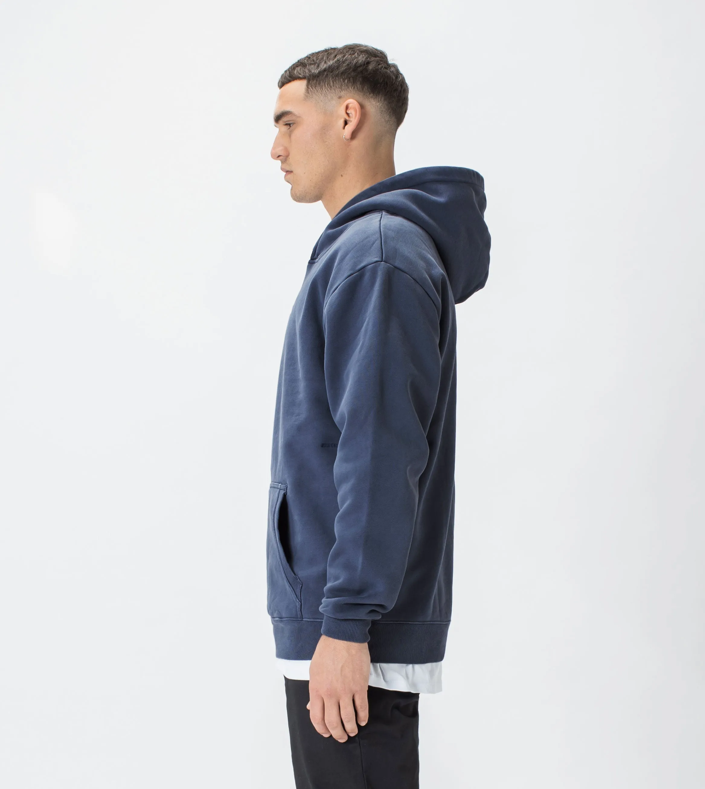 Lowgo Hood Sweat GD Indigo