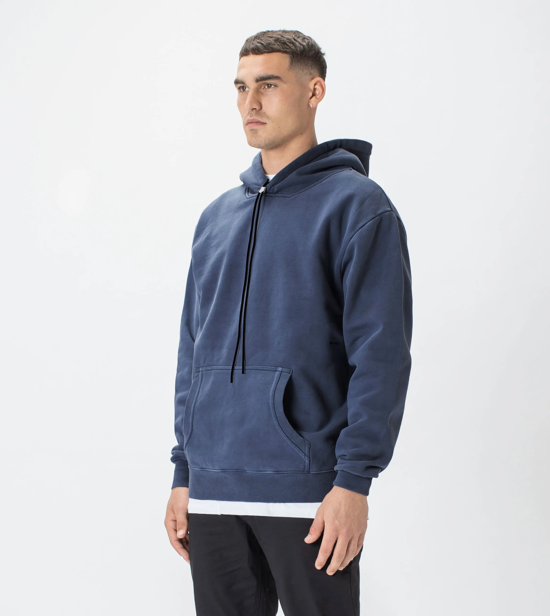 Lowgo Hood Sweat GD Indigo