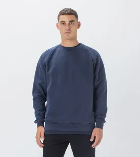 Lowgo Raglan Crew Sweat GD Indigo