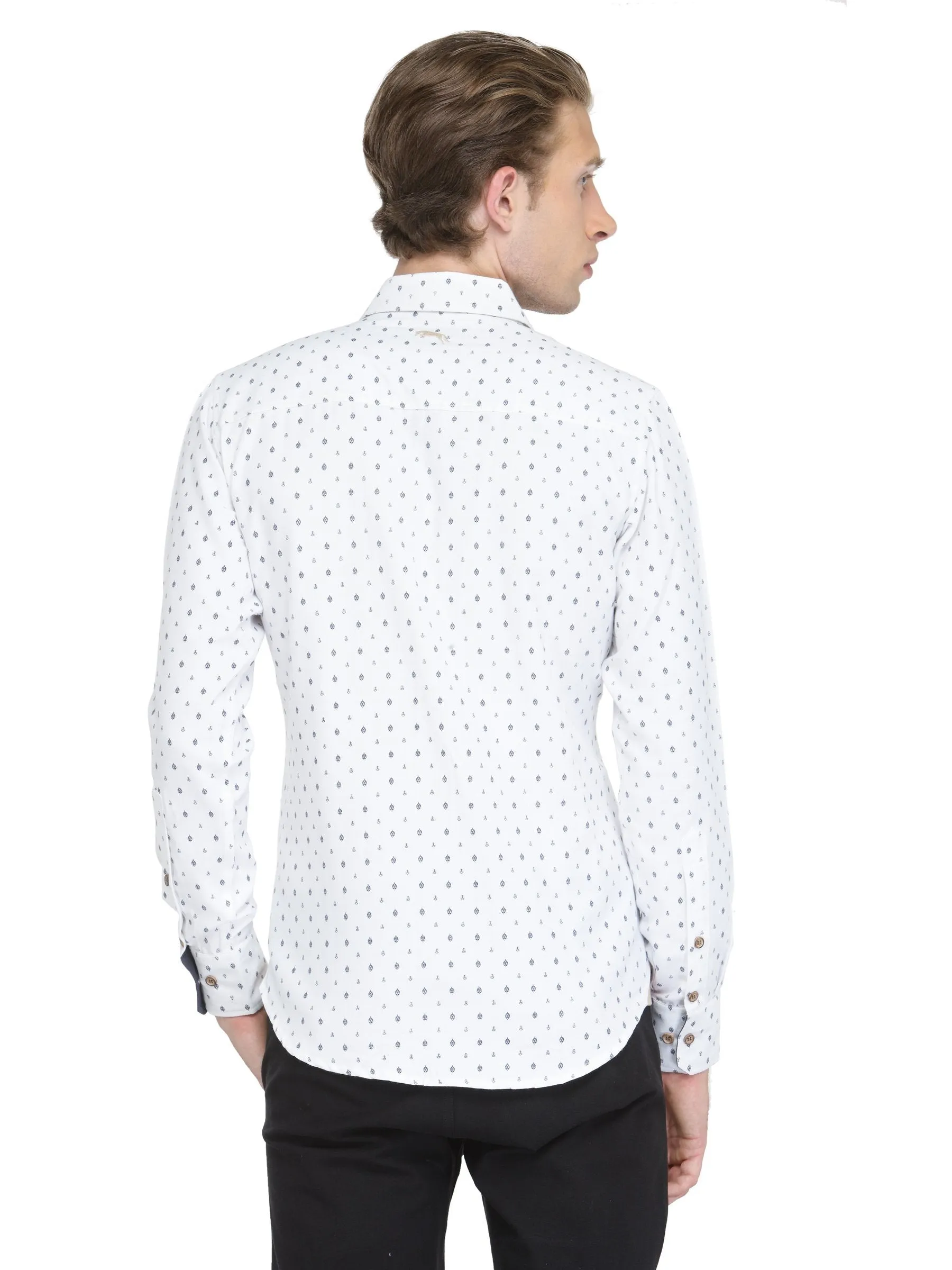 Men Full Sleeve Printed Shirt