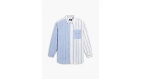 Men's Relaxed Fit Button-Up Shirt