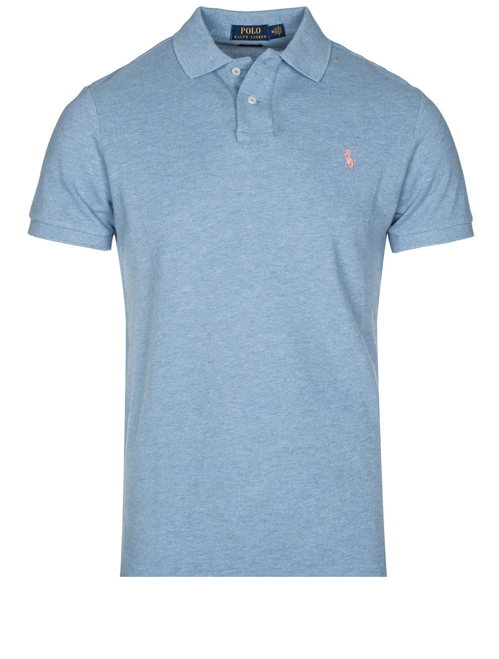 Mesh Polo Pale Blue