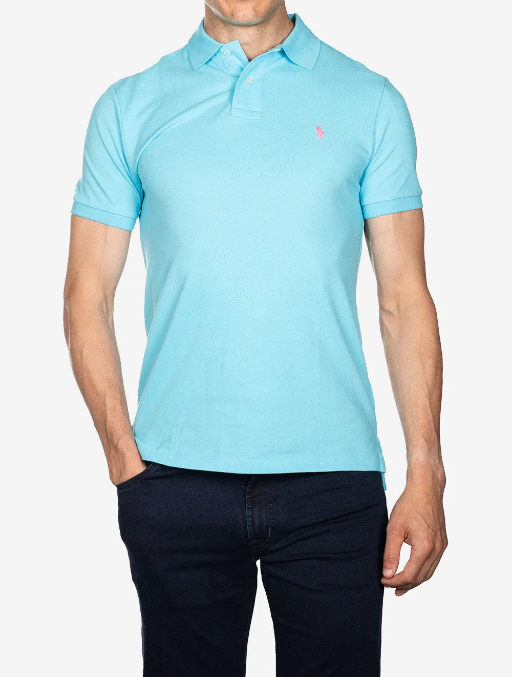 Mesh Polo Shirt Elite Blue