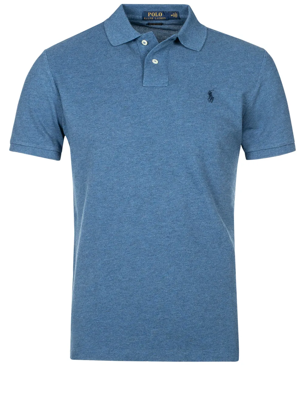 Mesh Polo Shirt Royal Heather