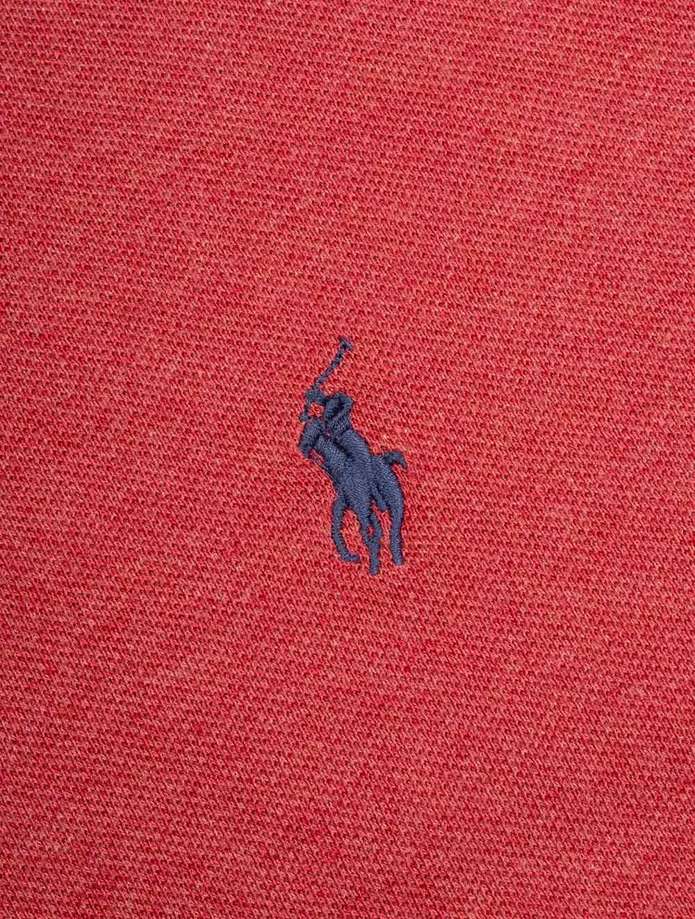 Mesh Polo Shirt Venetian Red