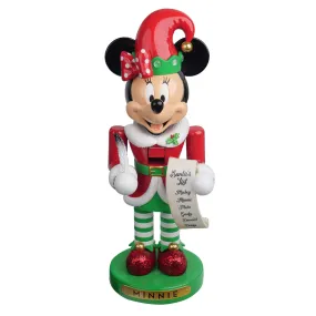 Minnie Mouse Nutcracker Elf 10" Nutcracker Christmas Disney Decoration