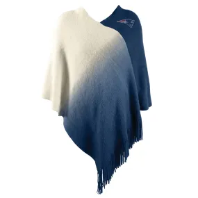 New England Patriots Dip Dye Poncho