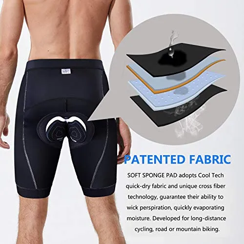 NICEWIN 3D Padded Men’s Cycling Shorts