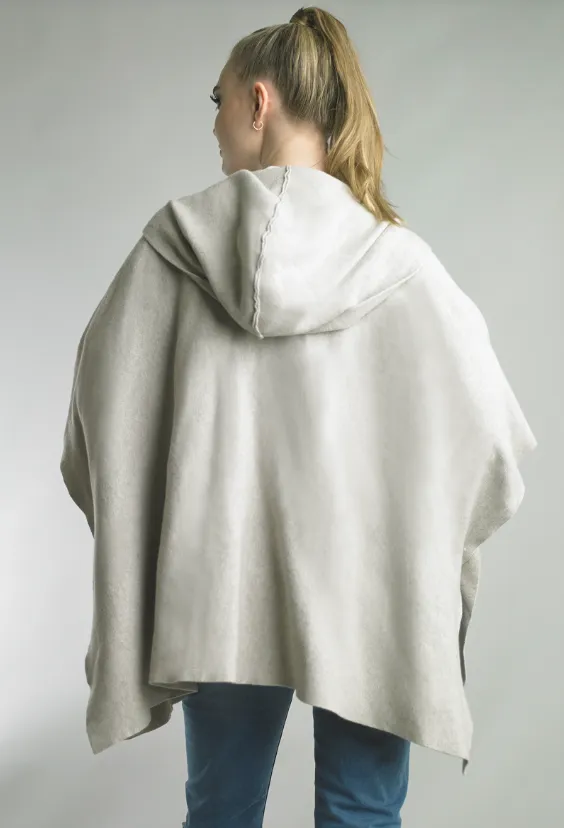 Open Poncho Cardigan