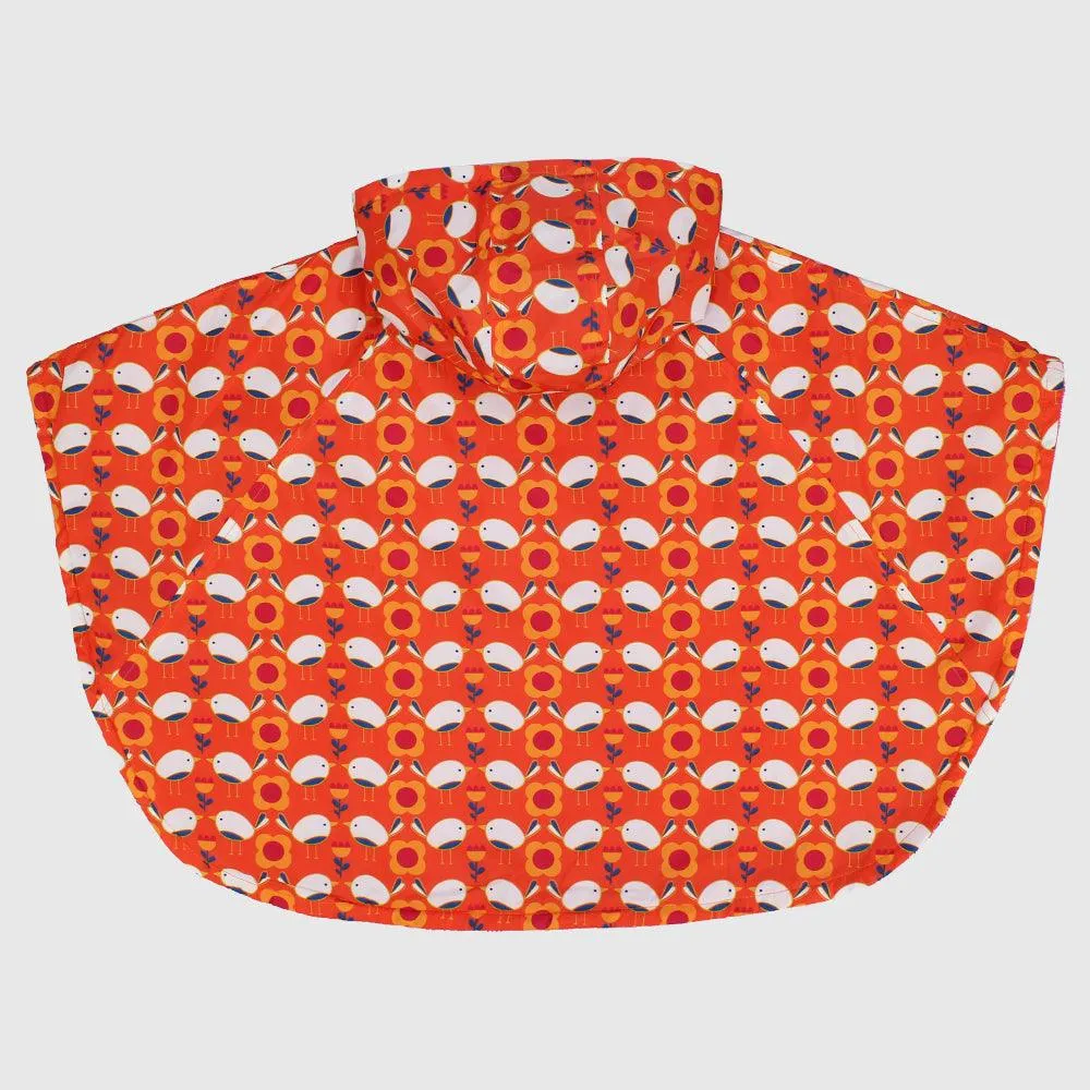 Orange Poncho Towel