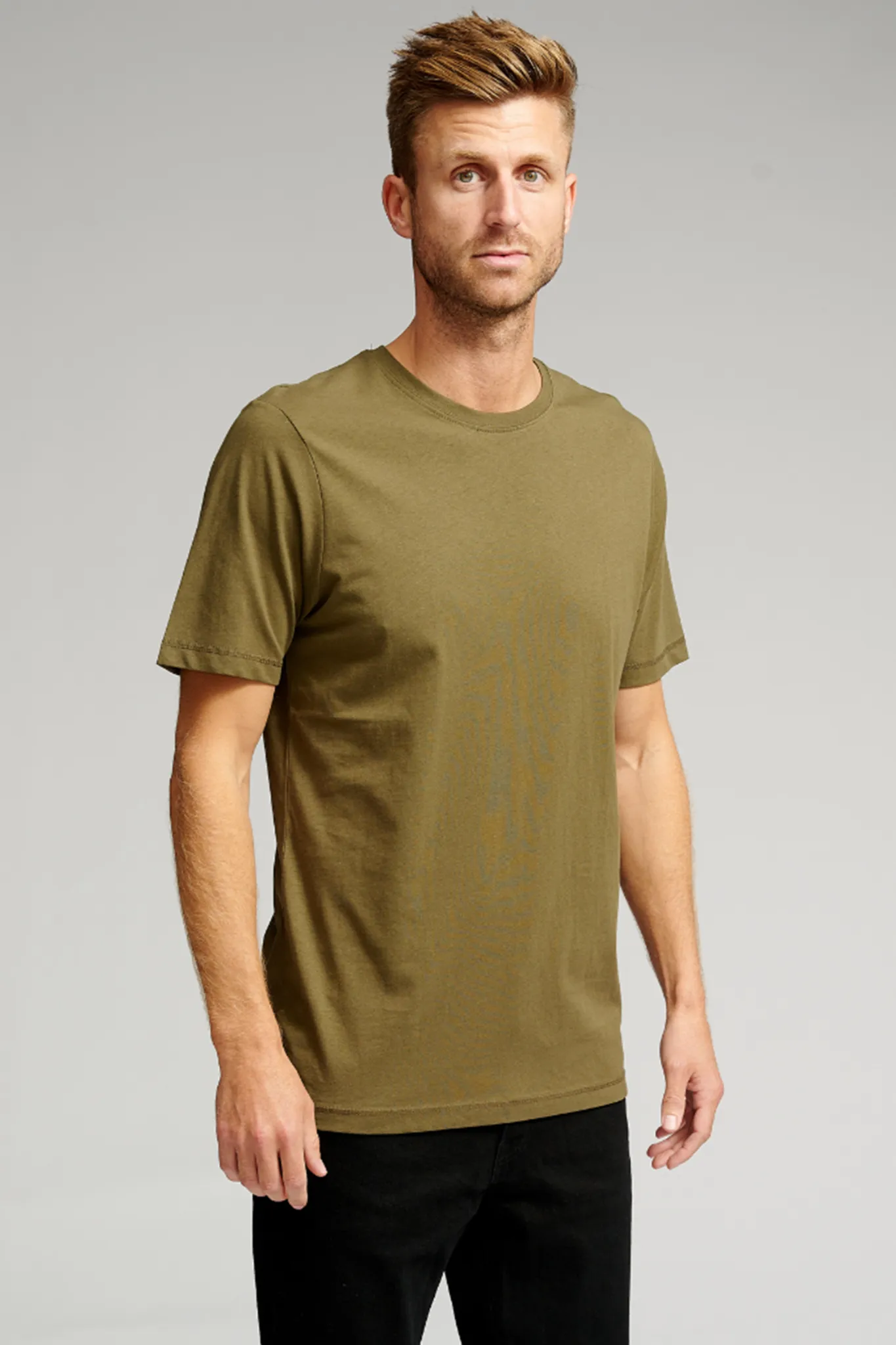 Organic Basic T-shirt - Army