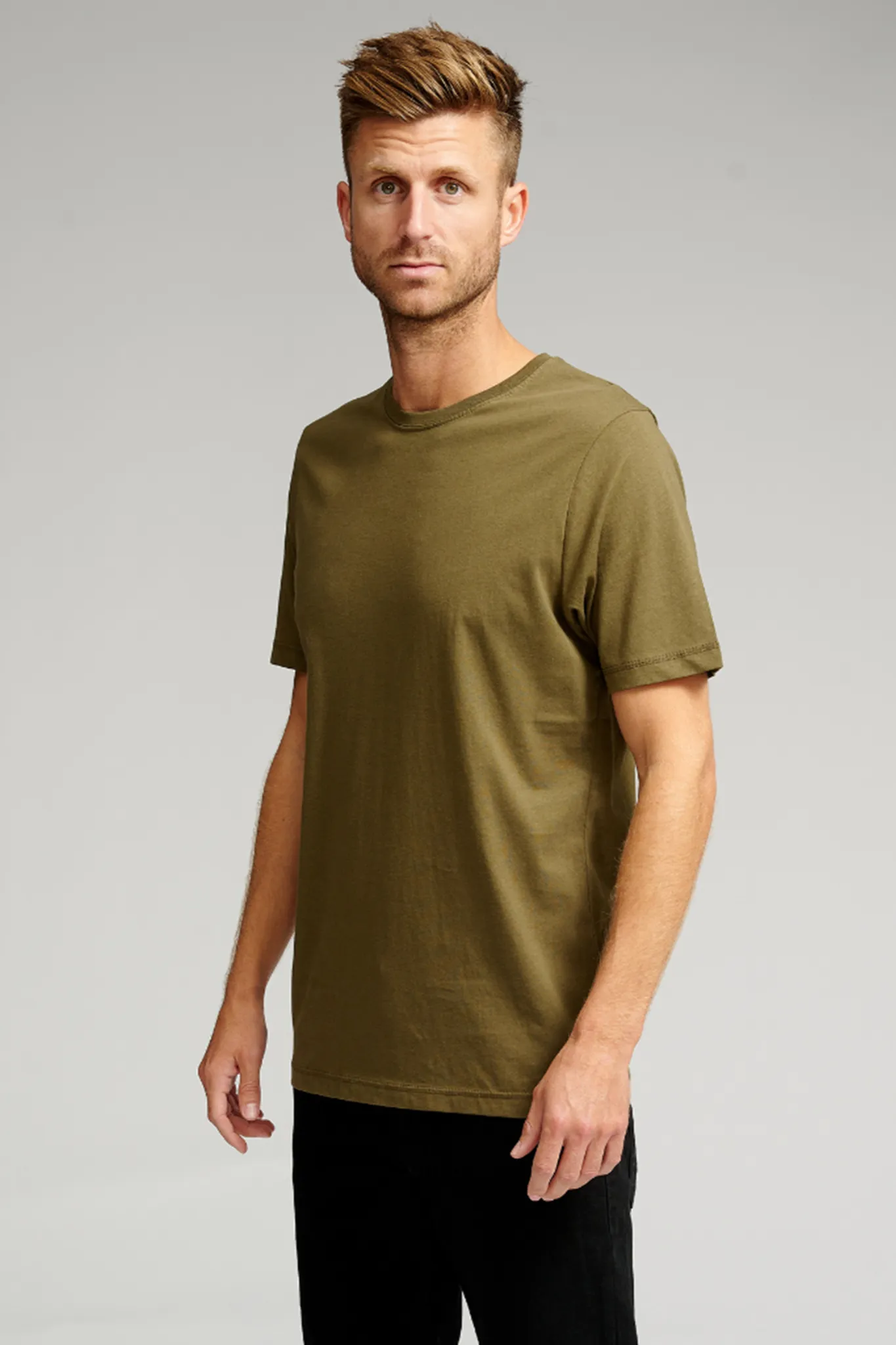 Organic Basic T-shirt - Army