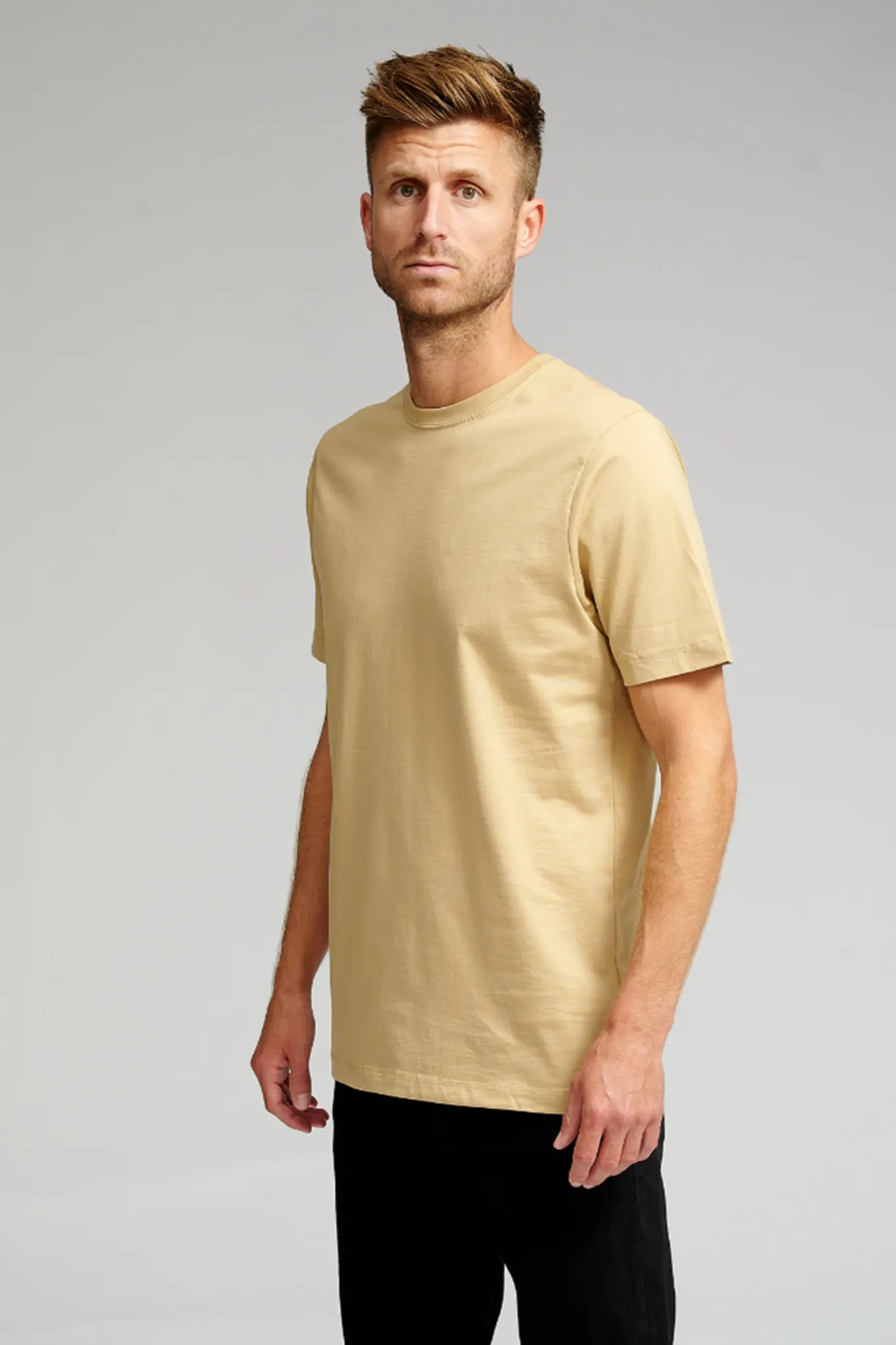 Organic Basic T-shirt - Beige