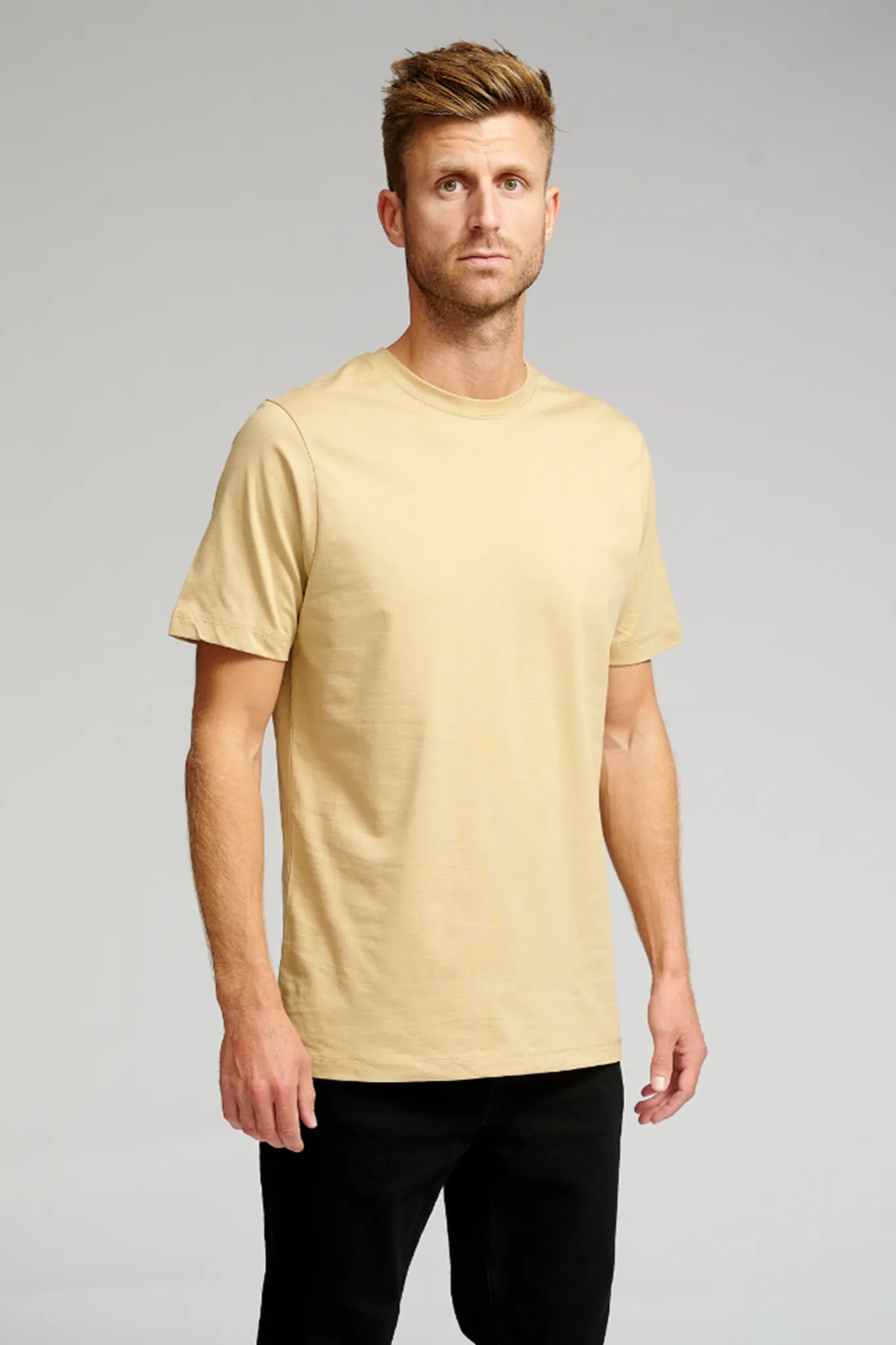 Organic Basic T-shirt - Beige