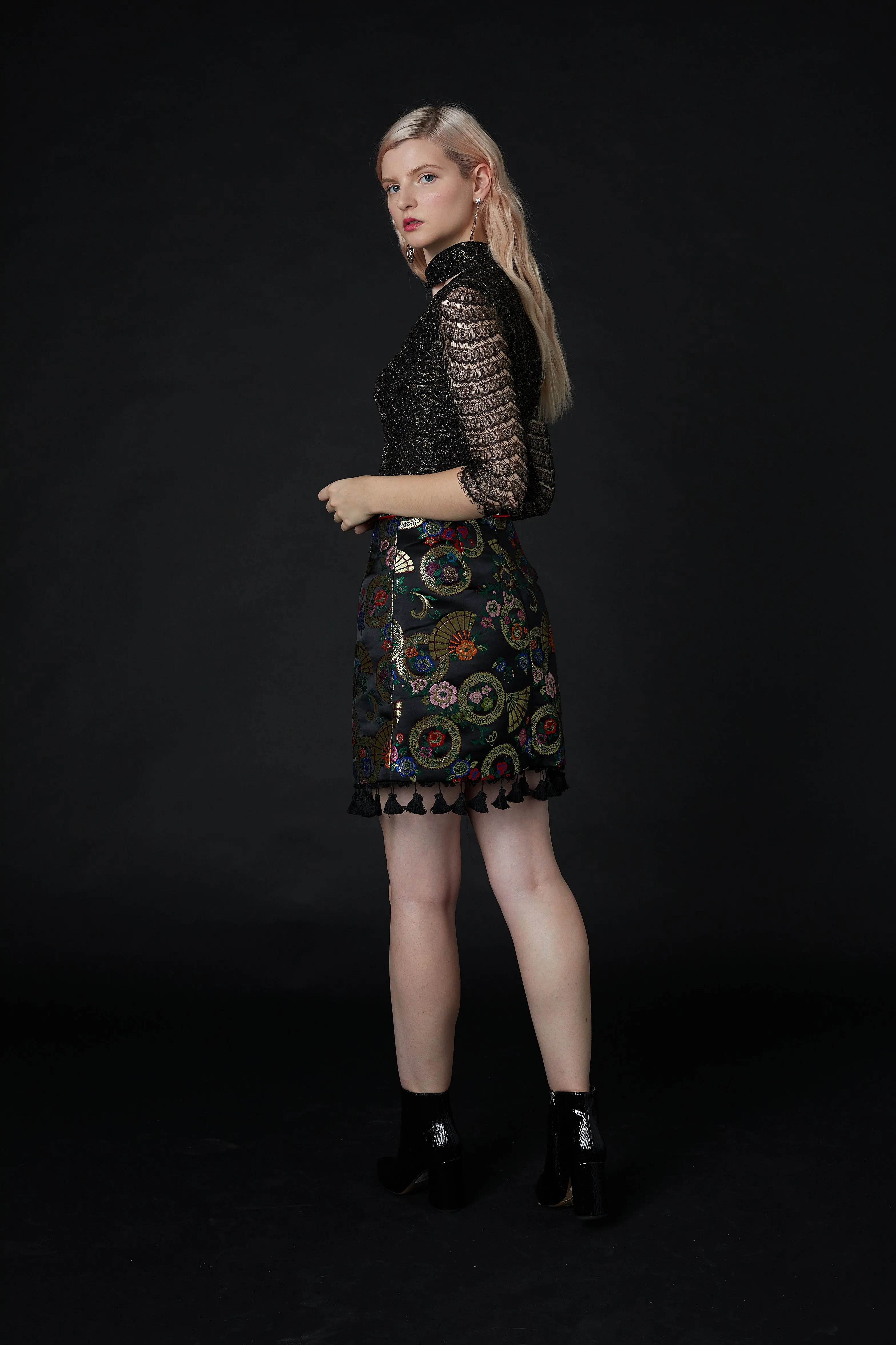 Oriental Myth Tassel Skirt