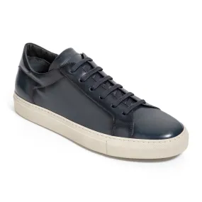 Pescara Navy Blue Calf Sneaker