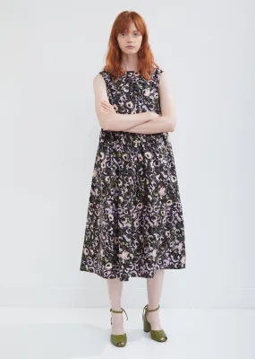 Poplin Floral Dress