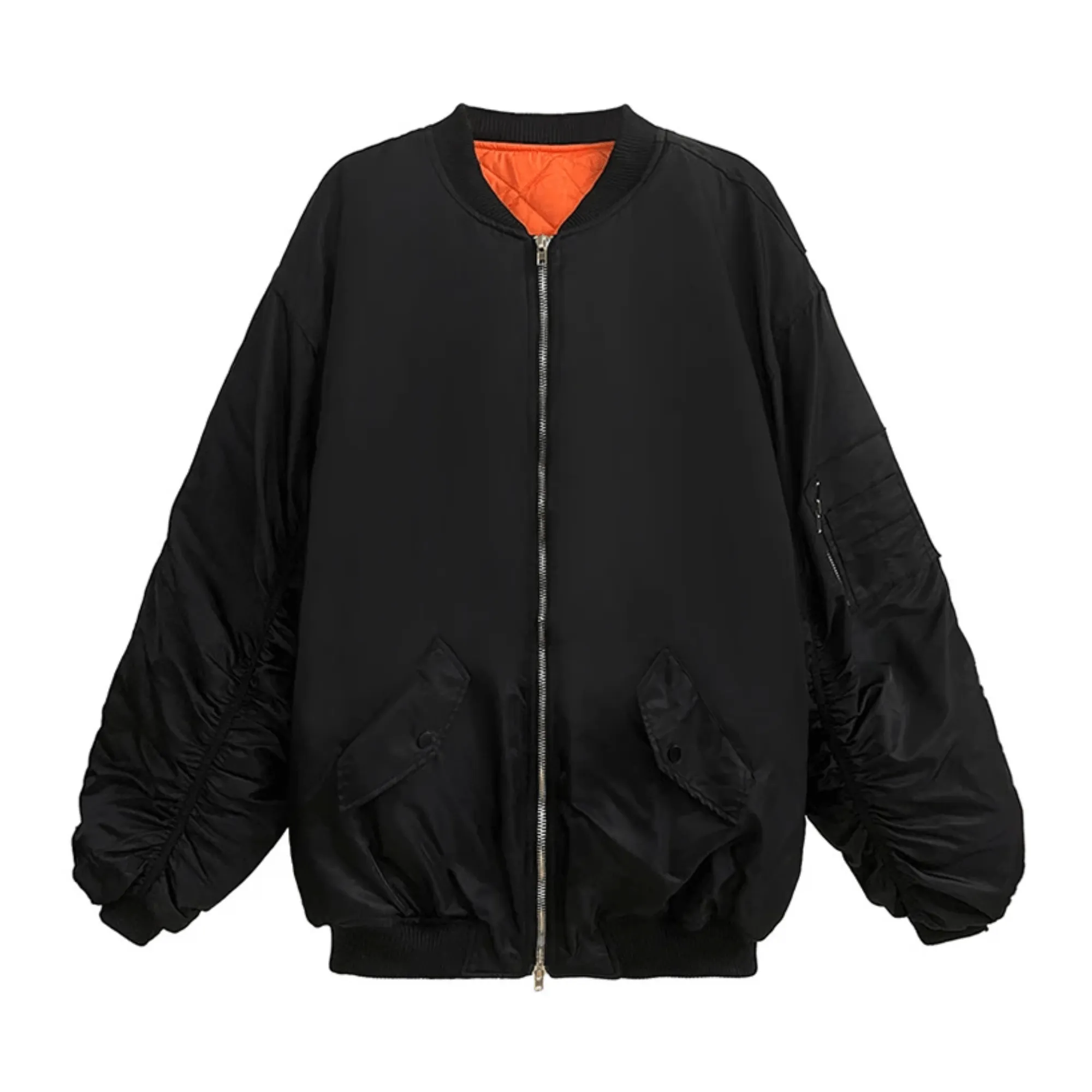 Pre Order:  Reversible Oversized Cotton-Padded Jacket