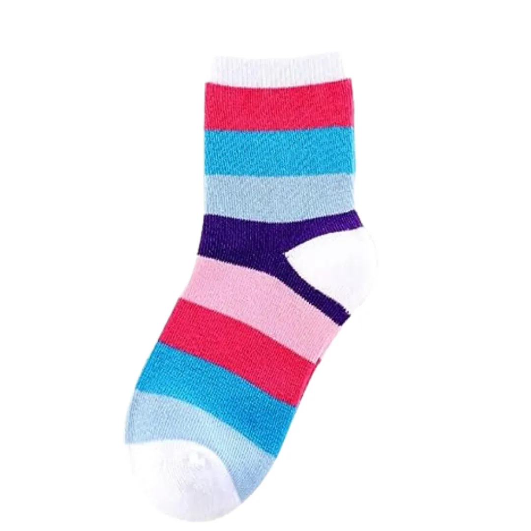 Rainbow Seamless Feel Sensory Socks