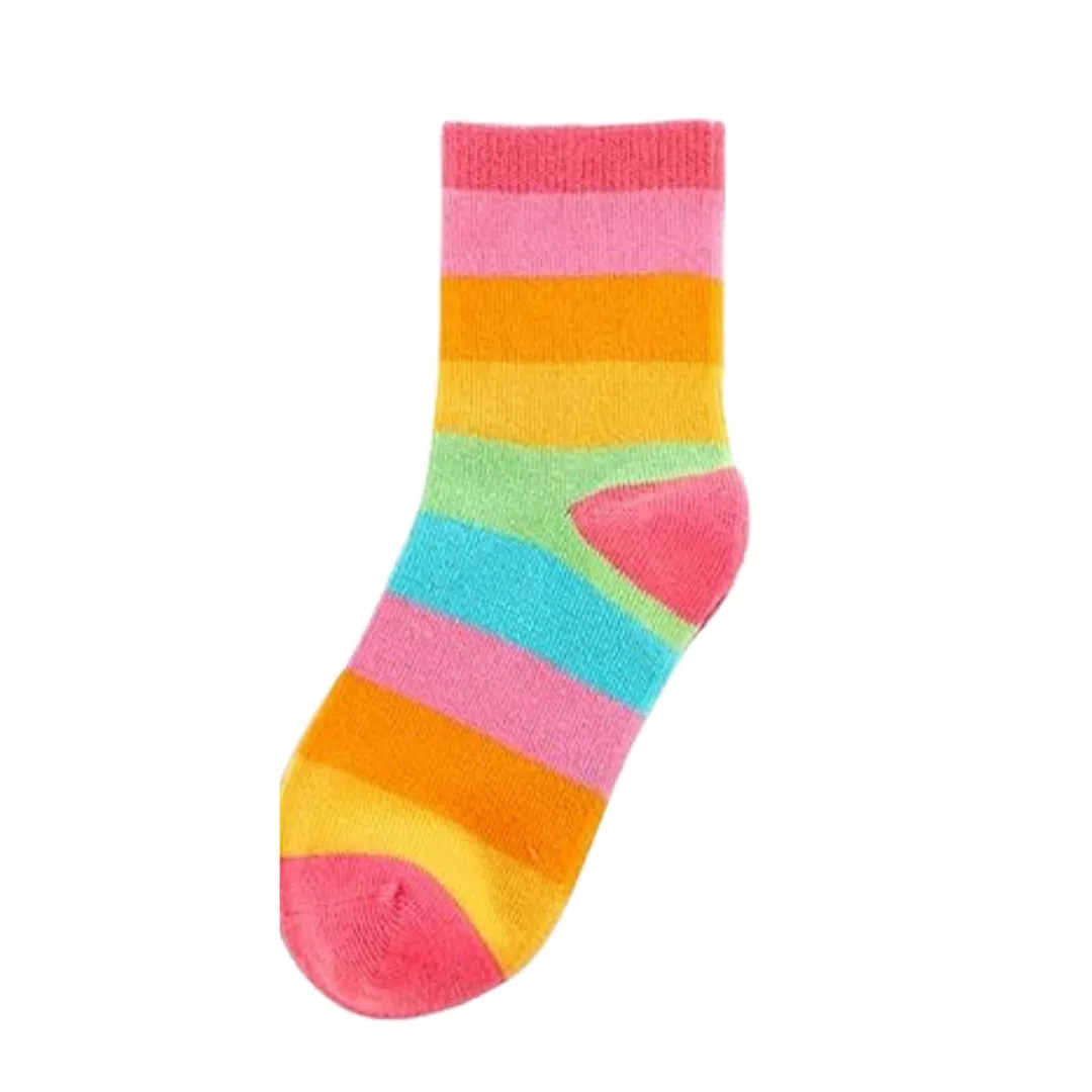 Rainbow Seamless Feel Sensory Socks