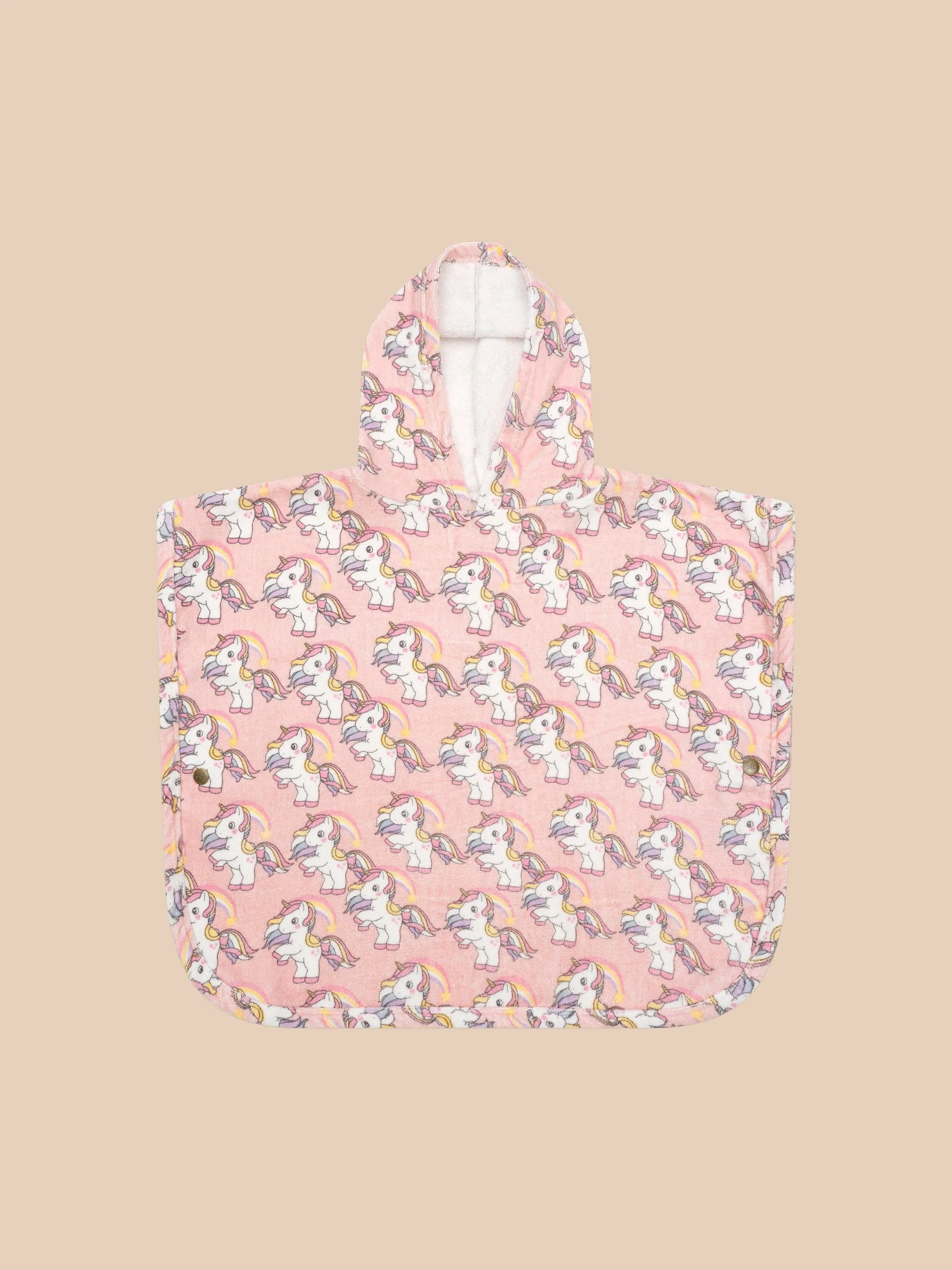 Rainbow Unicorn Swin Poncho