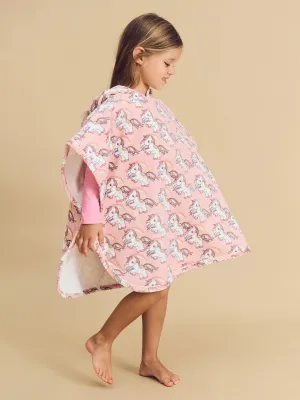 Rainbow Unicorn Swin Poncho