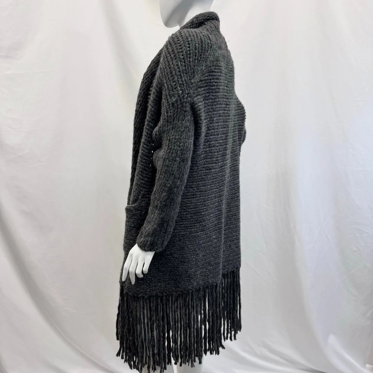 Raquel Allegra Fringe Poncho