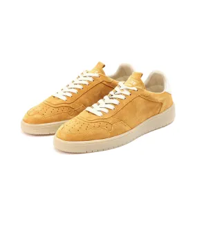 Rare Rabbit Men's Woolton Mustard Derby Style Casual Smart Suede Sneakers Shoes