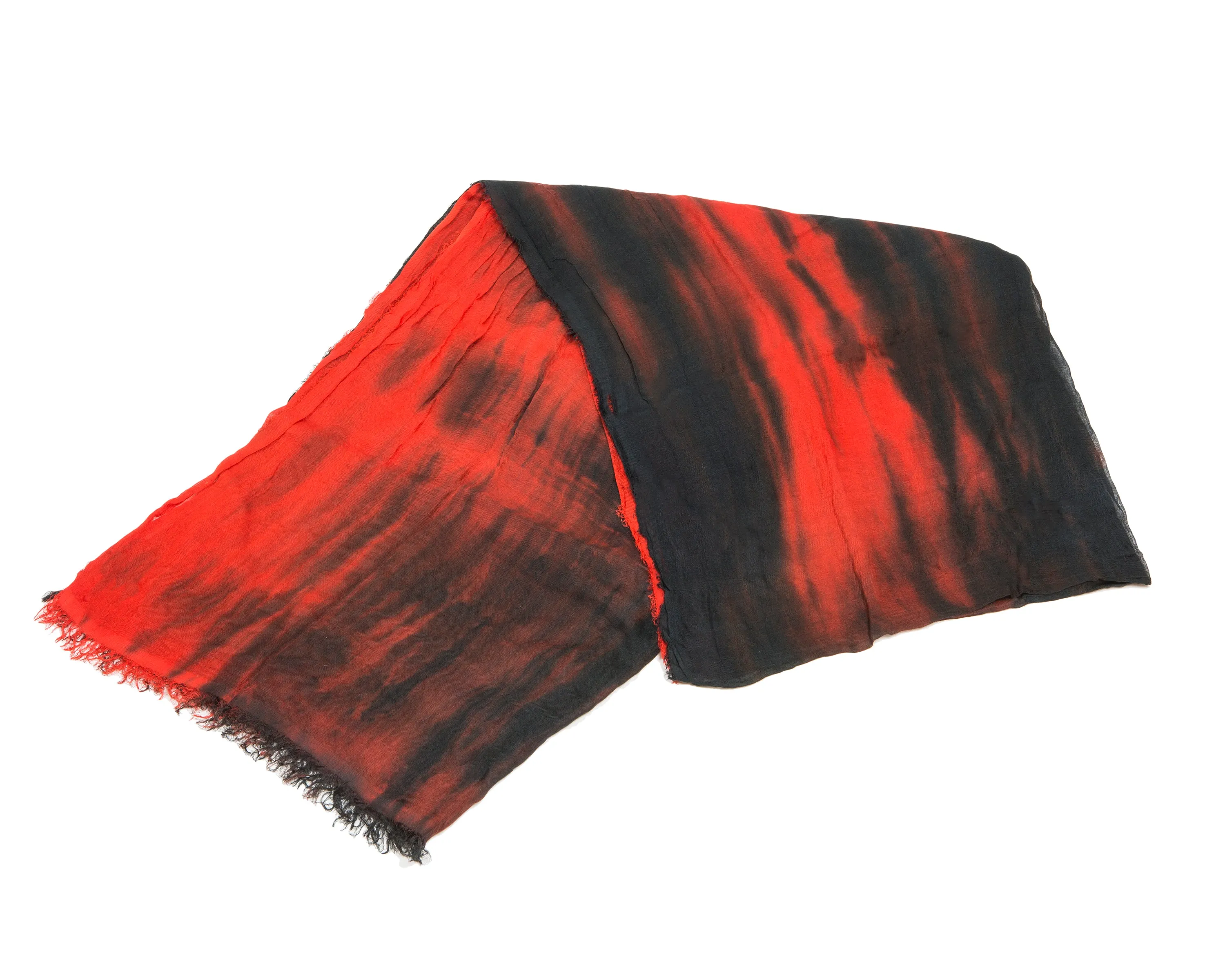 Red   Black Scarf