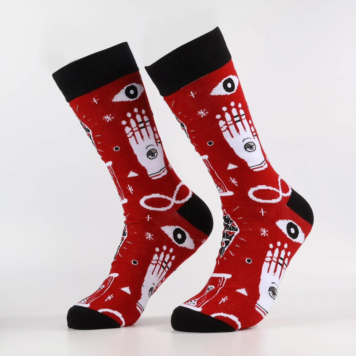 Red Palm Socks