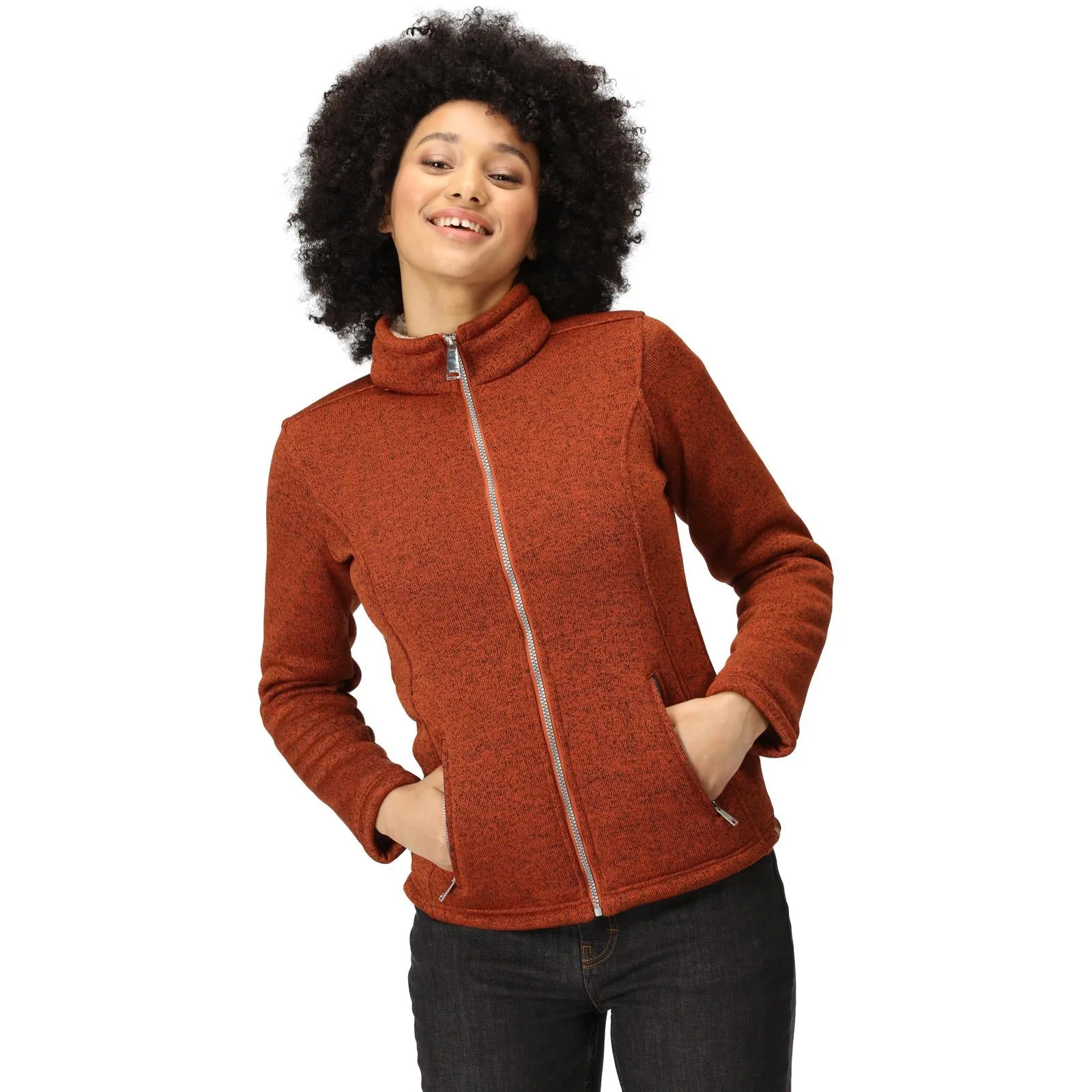 Regatta Womens Razzia II Full Zip Bonded Fleece Jacket