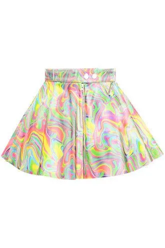 Retro Swirl Skirt