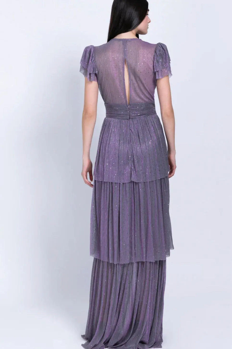 SABINA MUSAYEV SARAH DRESS - MAUVE