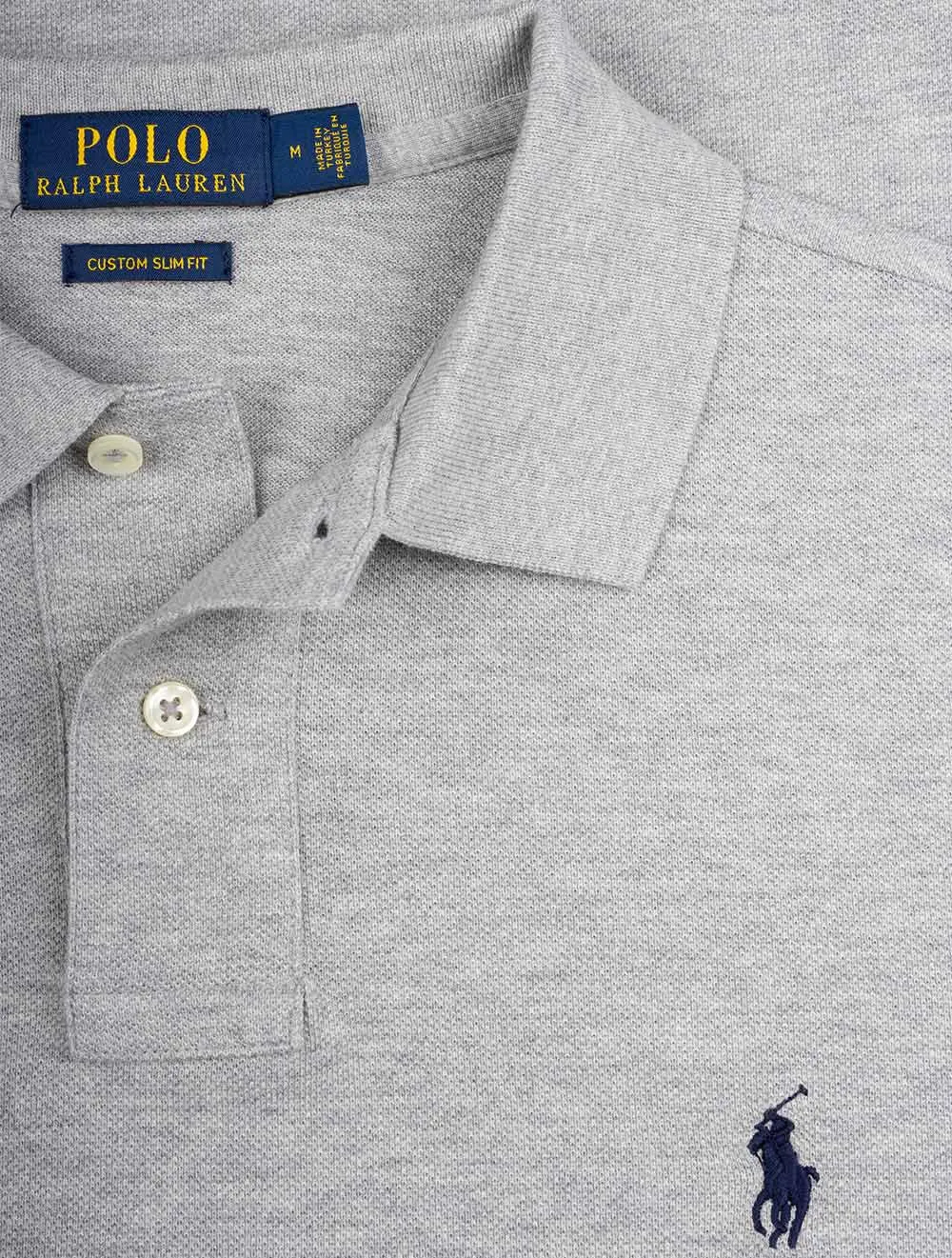 Short Sleeve Polo Grey