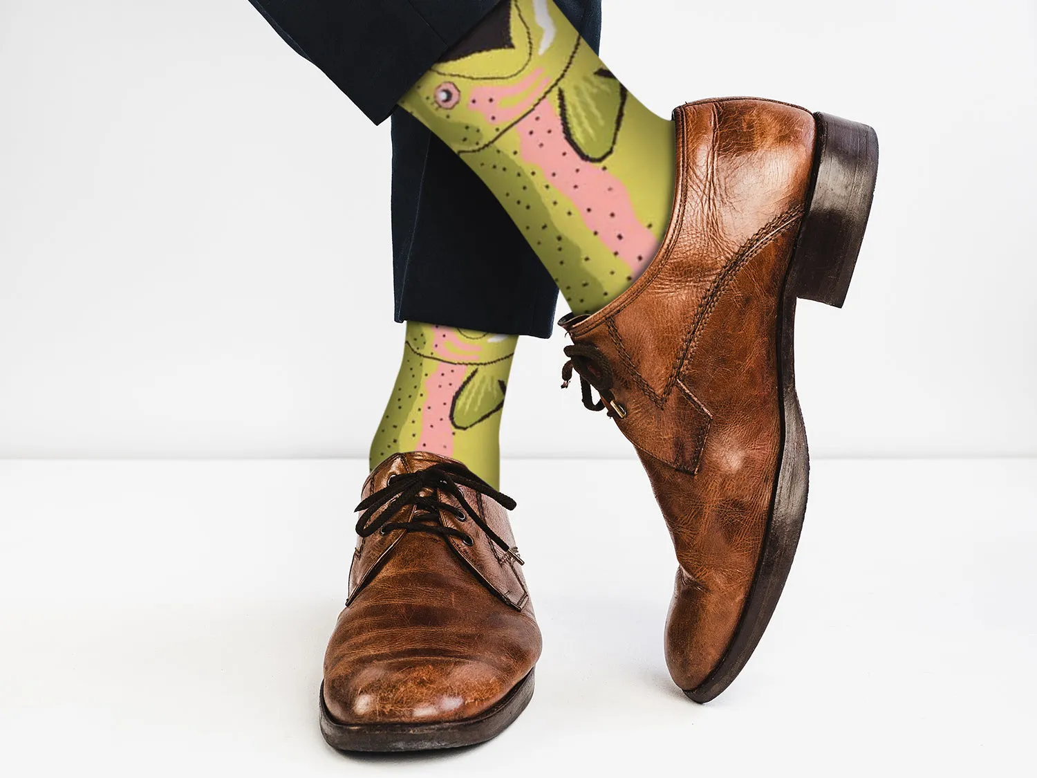 Sick Socks – Fish – Down South Casual Dress Socks