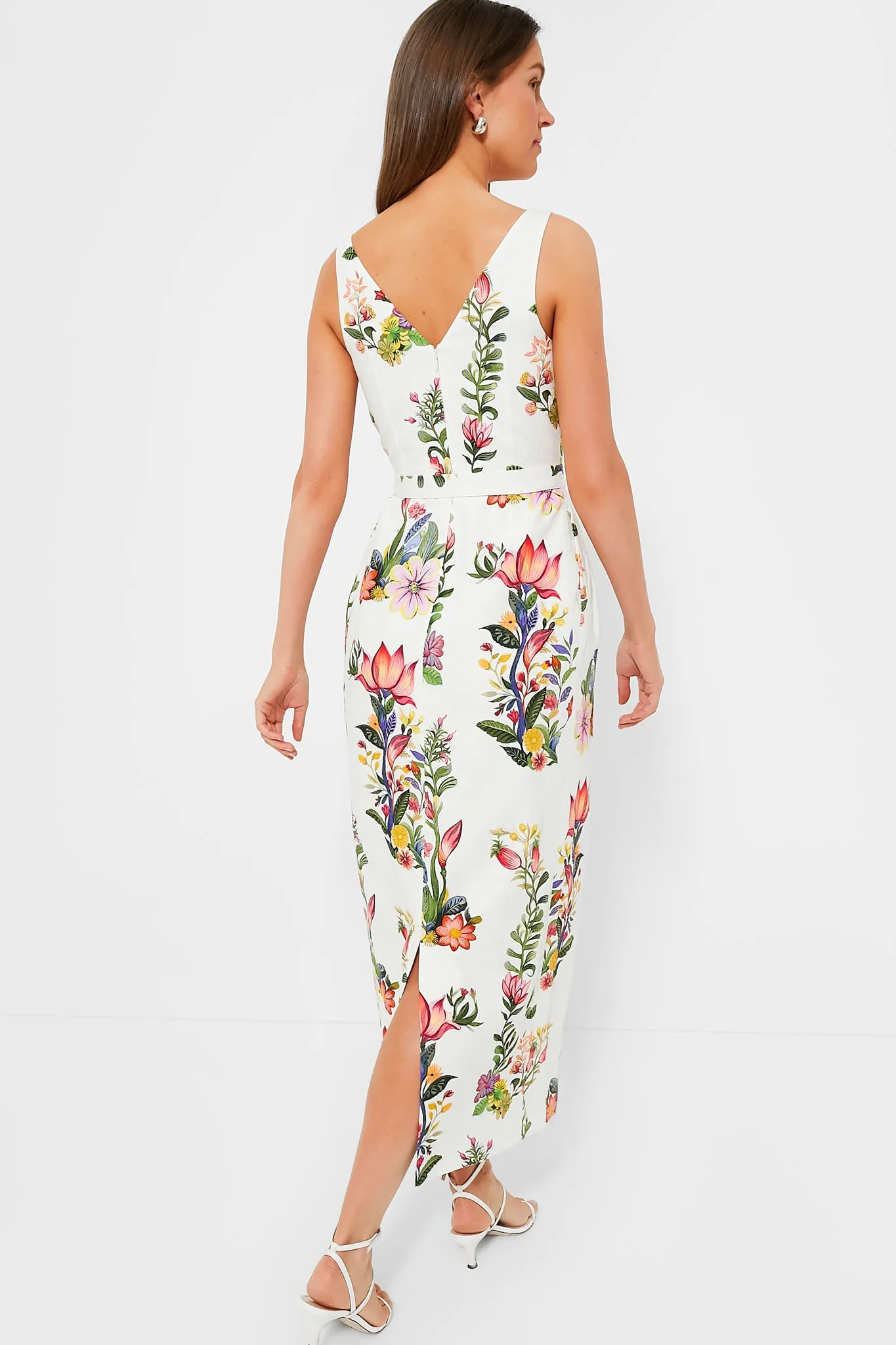 Sierra Jungle White Jules Dress