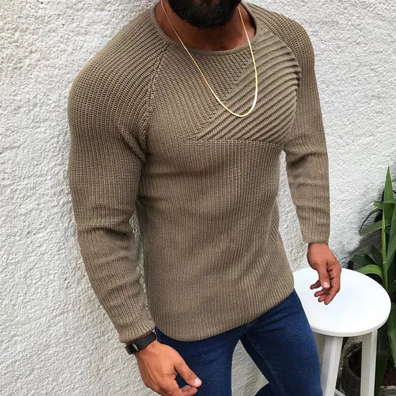 Slim Fit Crew Neck Sweater