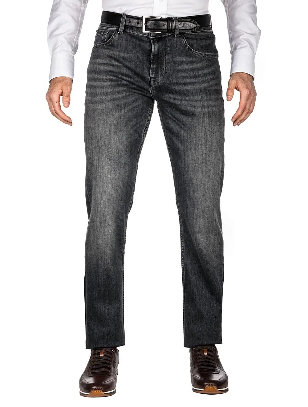 Slimmy Grey Slim Fit Jeans Grey