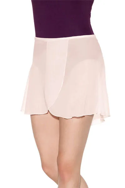 So Danca - Nancy Semi-Sheer Wrap Skirt with Ribbon Ties SL66 - Ballet Skirt