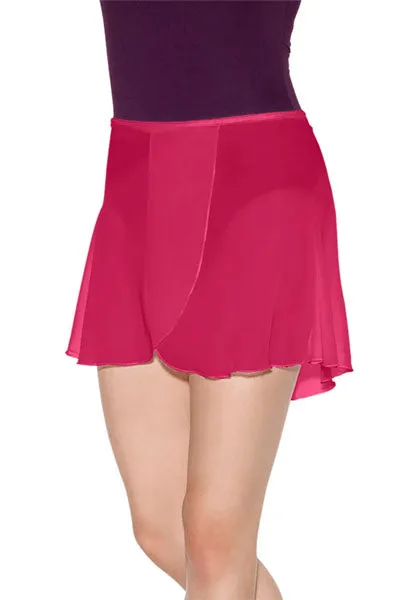 So Danca - Nancy Semi-Sheer Wrap Skirt with Ribbon Ties SL66 - Ballet Skirt