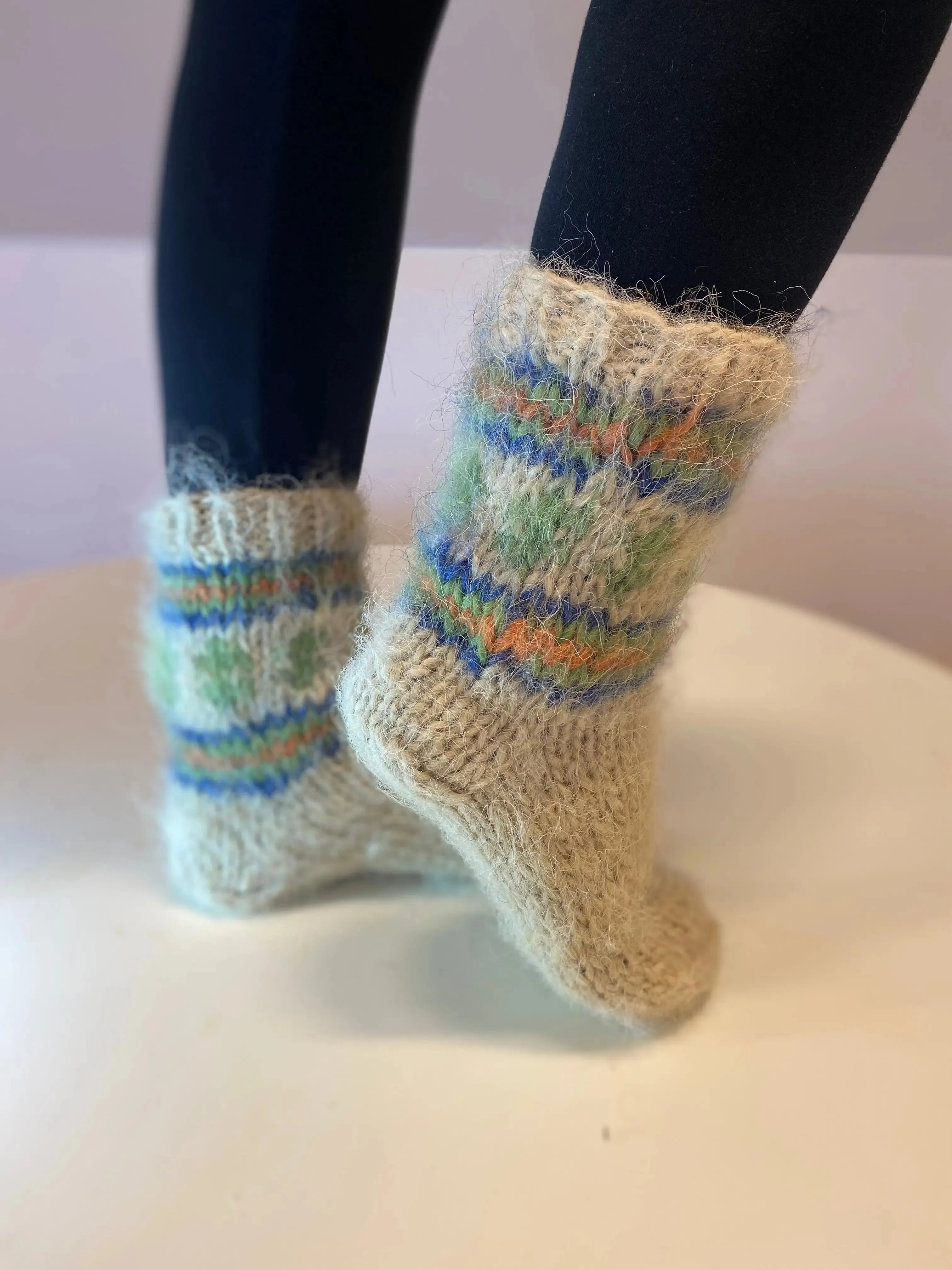 Socks Knitted Wool